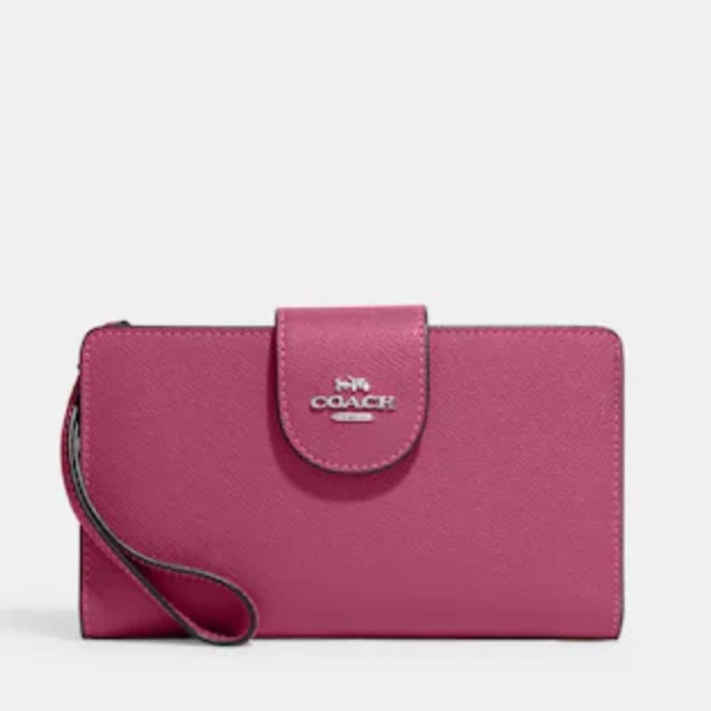 Coach - Phone Wallet With Wrist Strap (NWT)